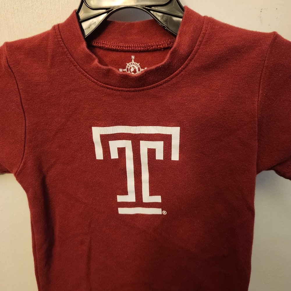 Temple University Kids Maroon T-Shirt